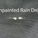 5mm Unpainted Tungsten Rain Drop Jigs