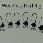 Weedless Ned Rig Jig 4 Pack