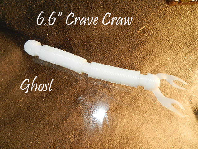 6.6" Crave Craw Ghost
