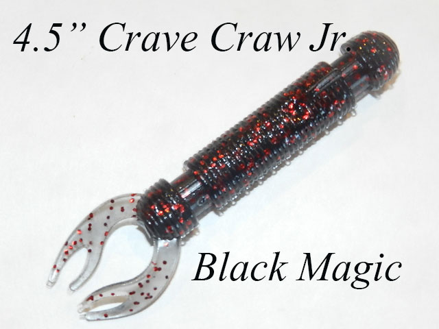 4.5" Crave Craw Black Magic
