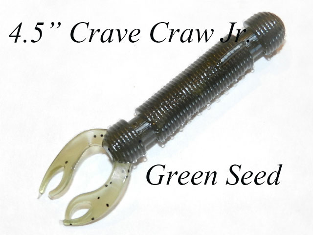 4.5" Crave Craw Green Seed