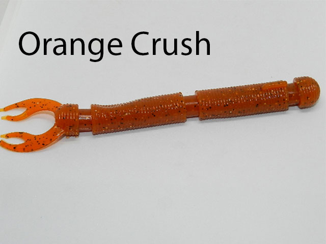 6.6" Crave Craw Orange Crush