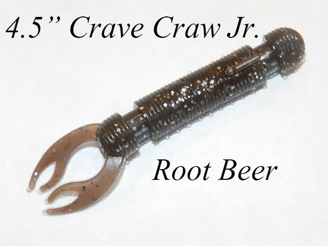 4.5" Crave Craw Root Beer