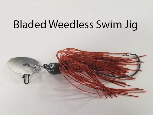 Bladed Mean Mouth Swim Jig With Weed Gaurd 1 Pack